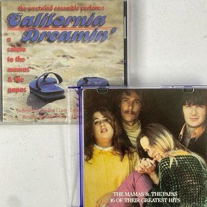 The Mamas & The Papas 2 CD Bundle 16 Greatest Hits + Westwind Ensemble Tribute